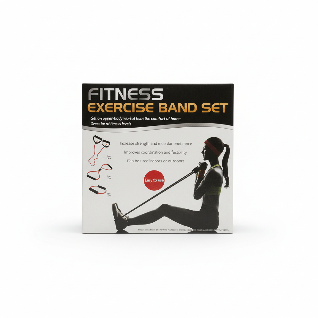 Fitness Exercise Band Set